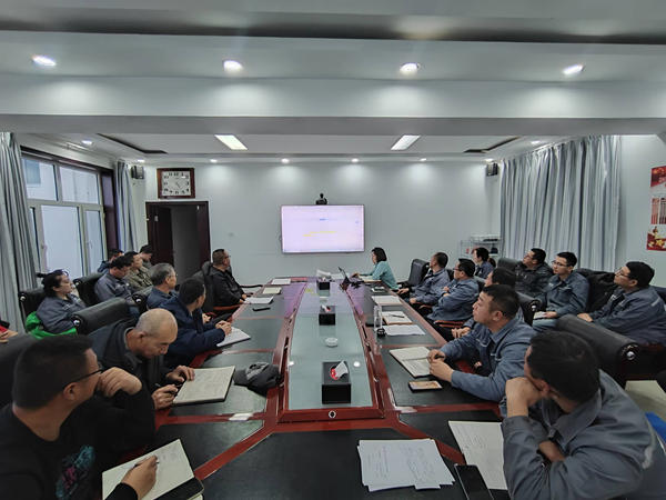 學制度、促合規、強管理—額鹽公司開展集團印發制度及公安部門要求內容集中培訓